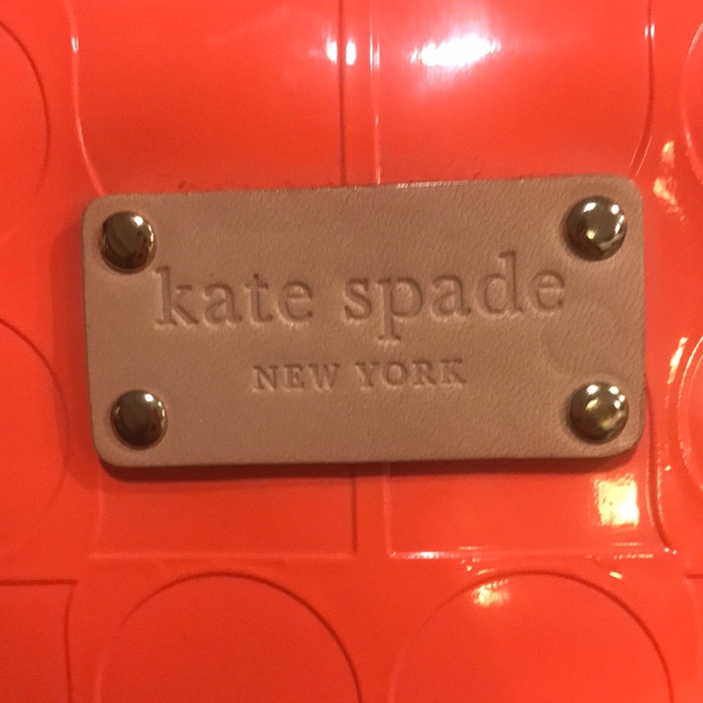 Womens Orange Kate Spade Purse - Picture 4 of 11